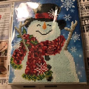 Diamond Painting Snowman